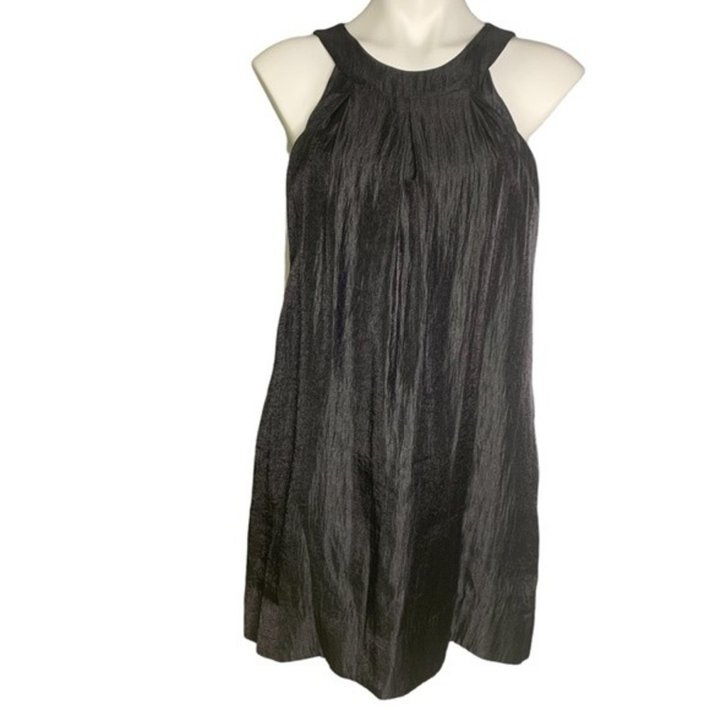 ALEXIA ADMOR BLACK HALTER NECK DRESS SIZE SMALL GENTLY USED